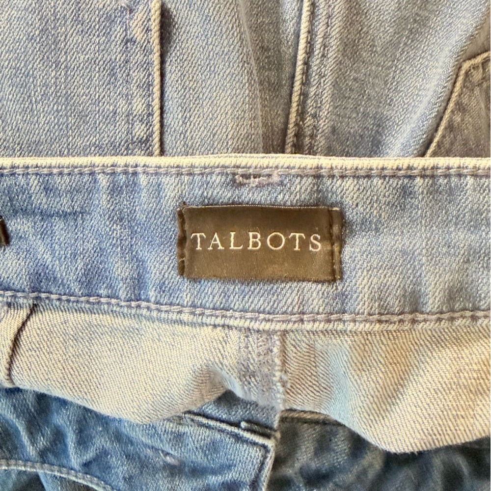 Talbots‎ Classic Blue Jeans Trousers size 12 - Picture 7 of 9